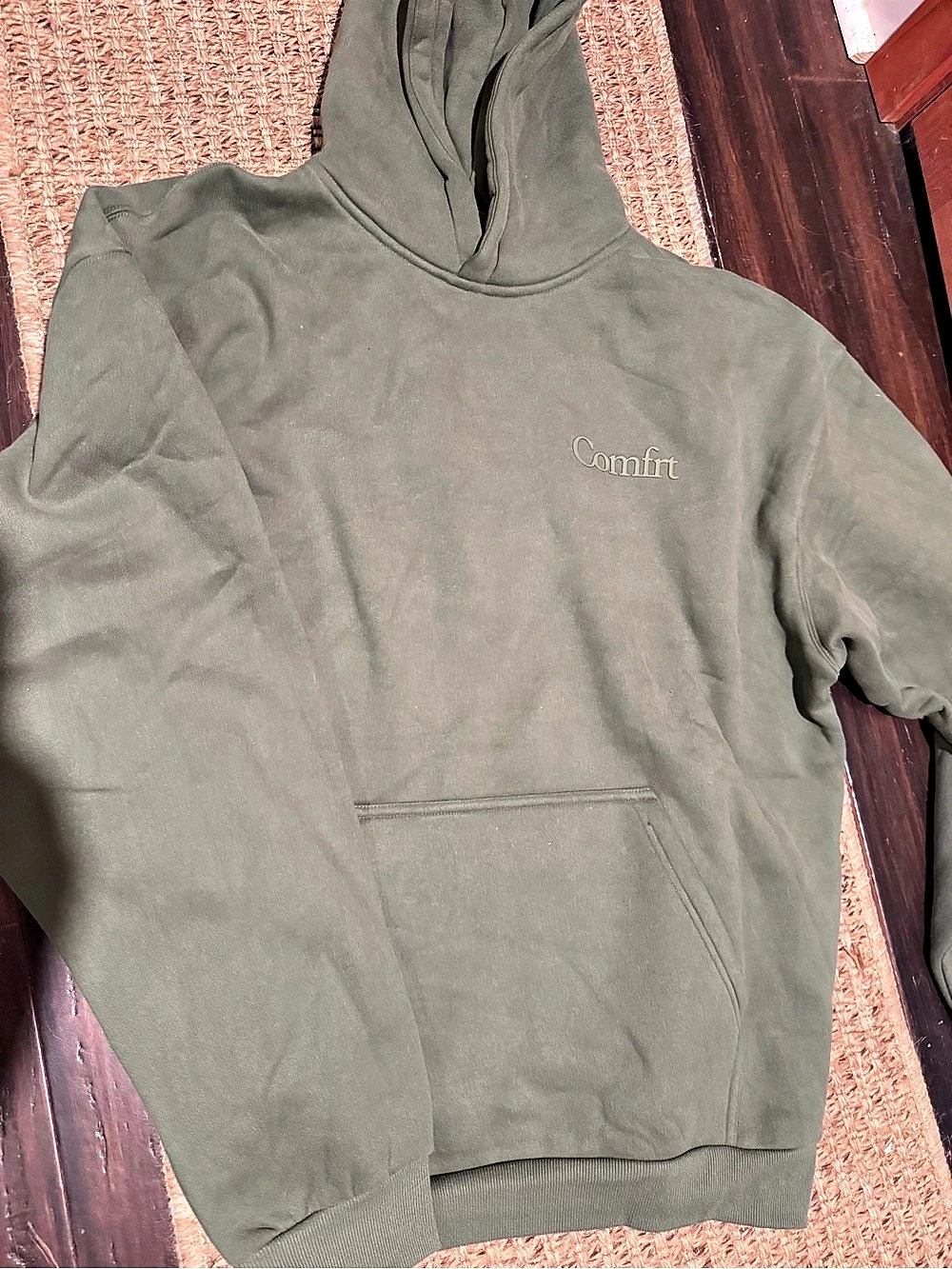 Comfrt Signature Hoodie Green Size 2XL
